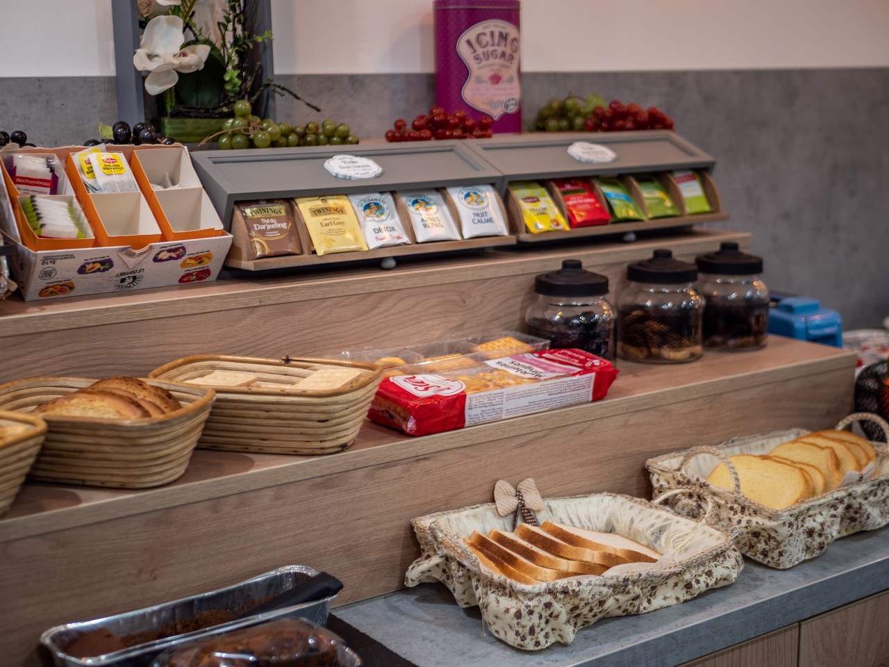 Petit déjeuner buffet à volonté et frais