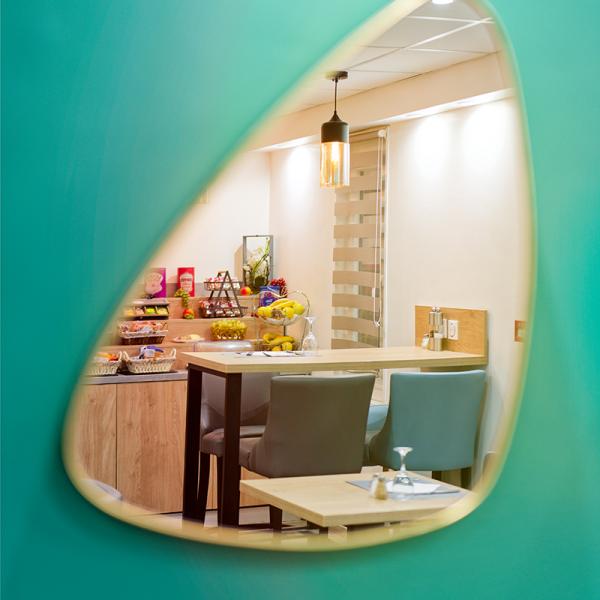 Vu salle restaurant